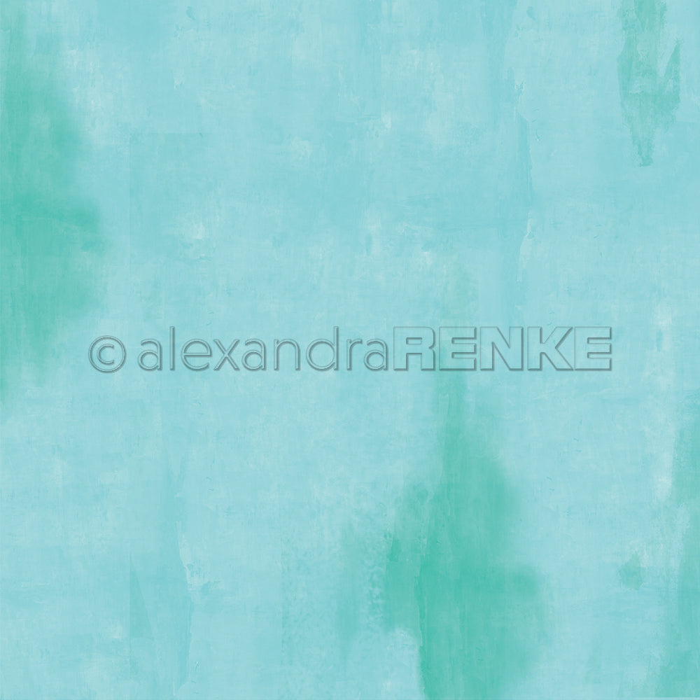 A.RENKE - Carta 'Autumn calm turquoise' 10.1457