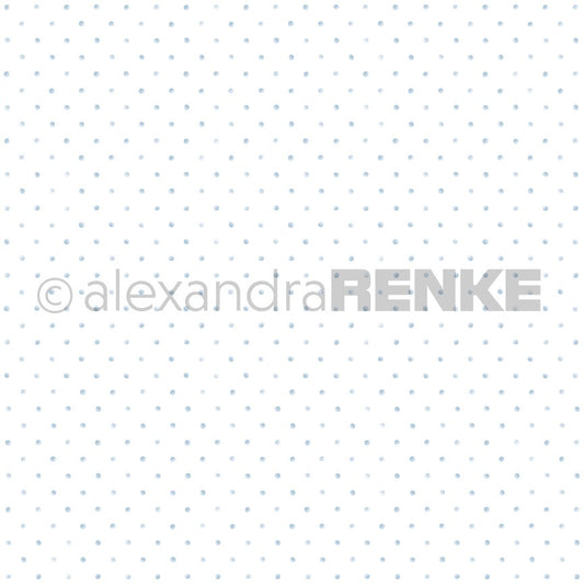 A. RENKE - Carta  "Little dots blue" - 10.593