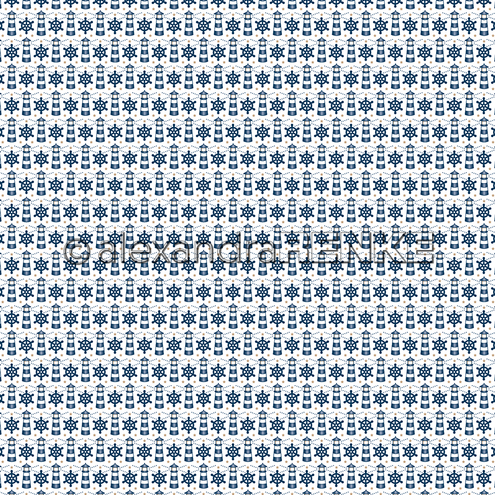 A. RENKE - Carta 'MARITIM - 'Lighthouse' 10.1398