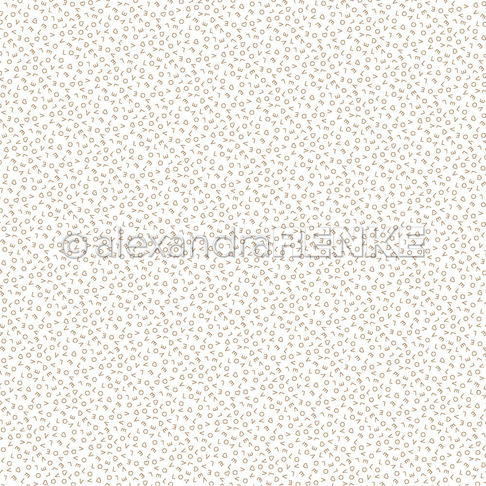 A. RENKE - Carta 'Love letters' - 10.2167