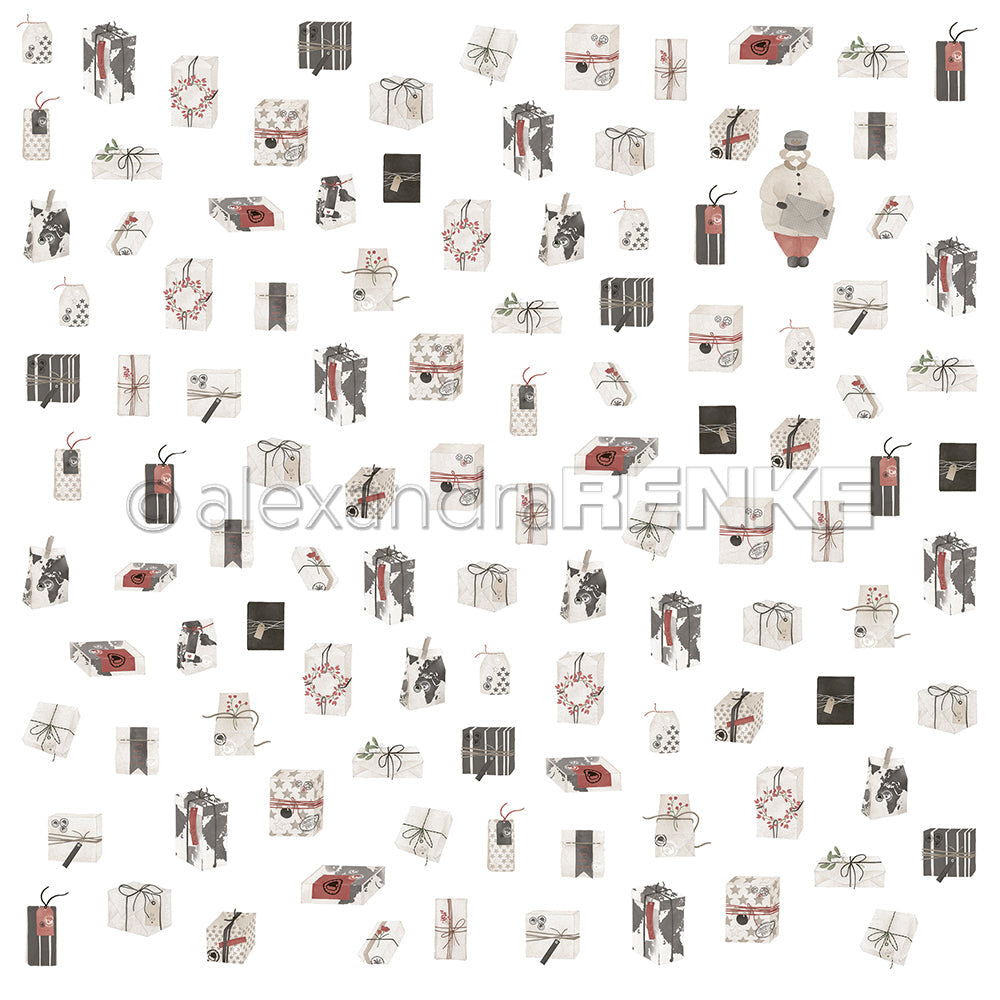 A.RENKE - Carta "Rapport of presents"- 10.2402