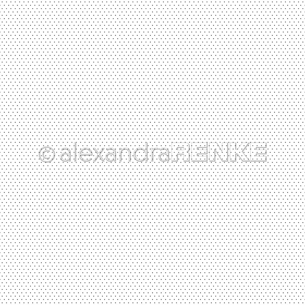 Design paper 'Dot grid black' - P-AR-10.3372 - A.RENKE