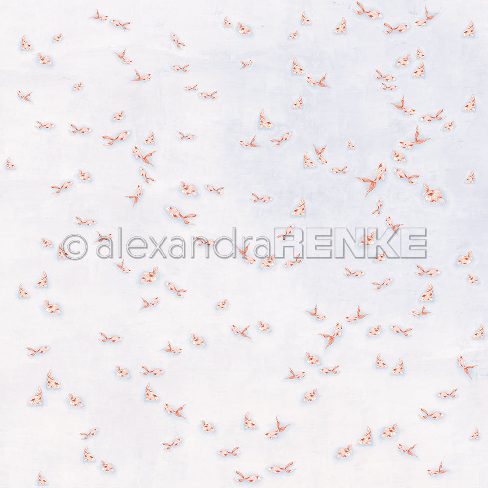 Design paper "Lisa's Figurines School of Fish" P-AR-10.3758 - A.RENKE