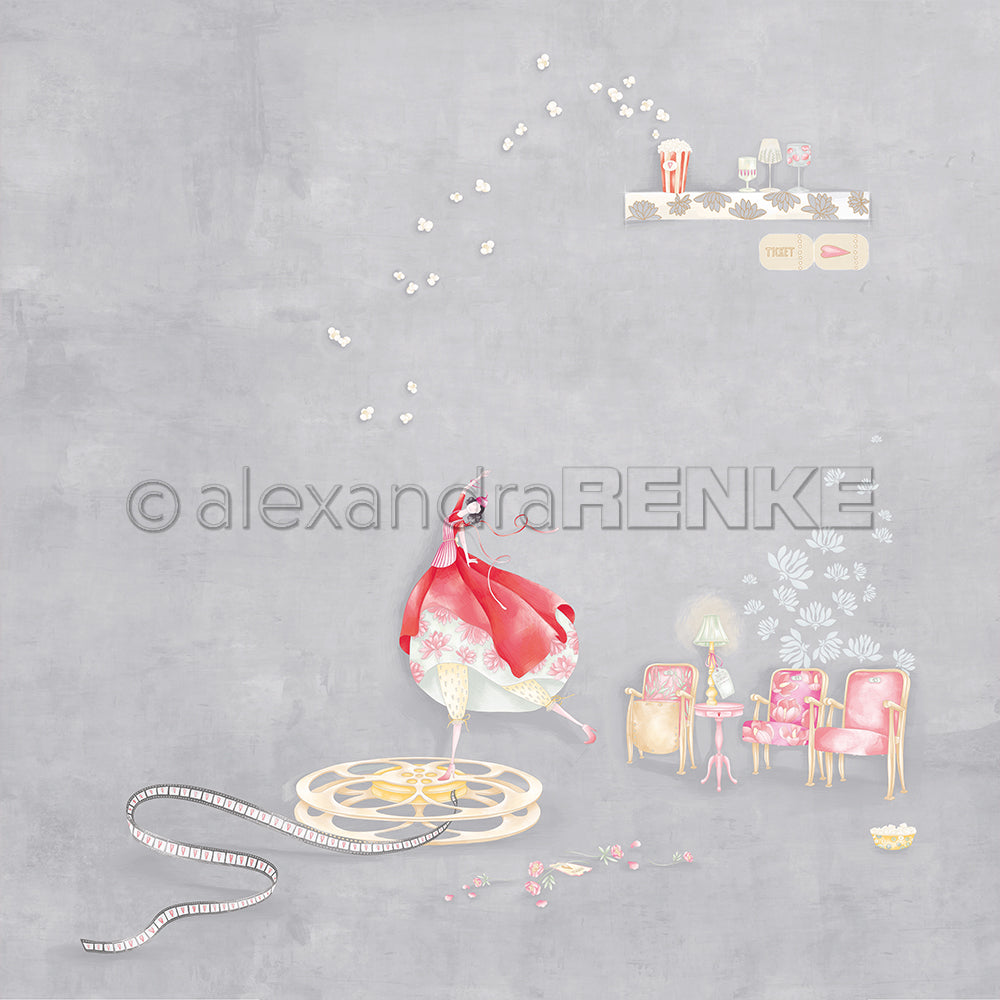 Design paper "Lisa's Figurines Film Magic" P-AR-10.3768 - A.RENKE