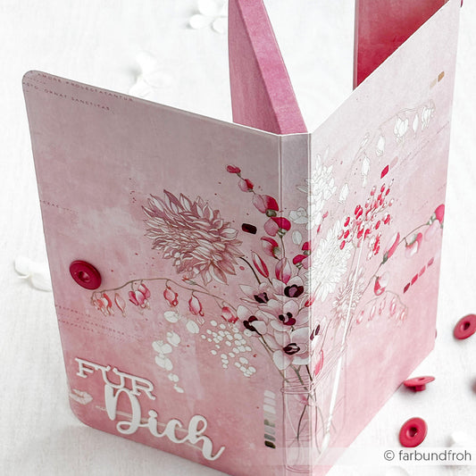 Design paper "Creative Blossoms Dahlia Bouquet" P-AR-10.3855 - A.RENKE