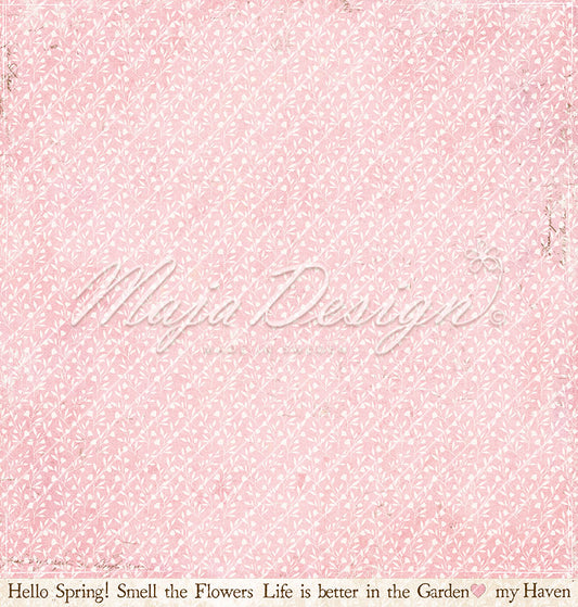 Foglio carta "Spring Garden - Easter bouquet" - 1418 - MAJA DESIGN