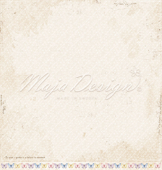 Foglio carta "Spring Garden -To cut out" - 1419 - MAJA DESIGN