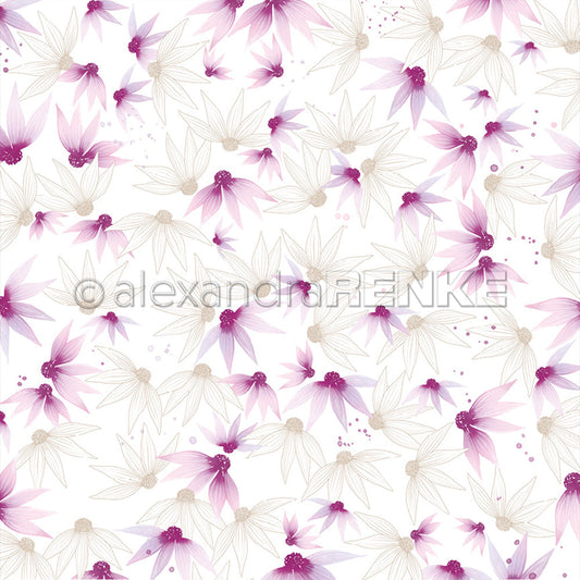 KIT Design paper 'Lilac 1 ' - A.RENKE
