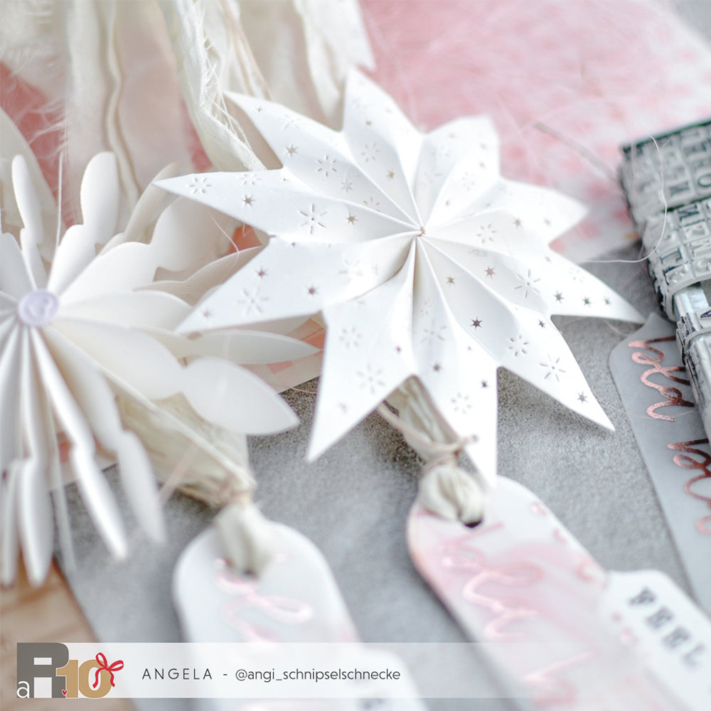 Fustella 'Rosette with Snow Crystals '- D-AR-Ba0310 - A.RENKE