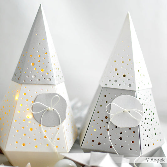 Set Fustelle PAPPcutie 'Lantern tip dissolving dots M'- D-AR-3D0139 - A.RENKE