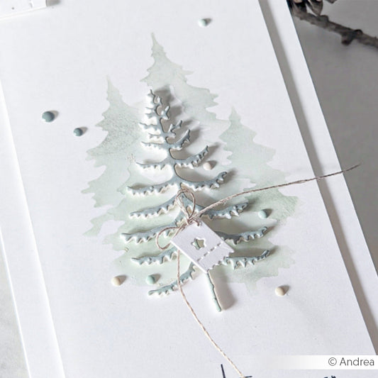 Set Fustelle 'Small fir forest 1 ' - D-AR-FL0260- A.RENKE