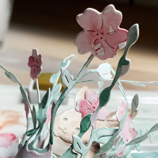 Fustella 'Cherry blossom pendant' - D-AR-FL0299 - A. RENKE