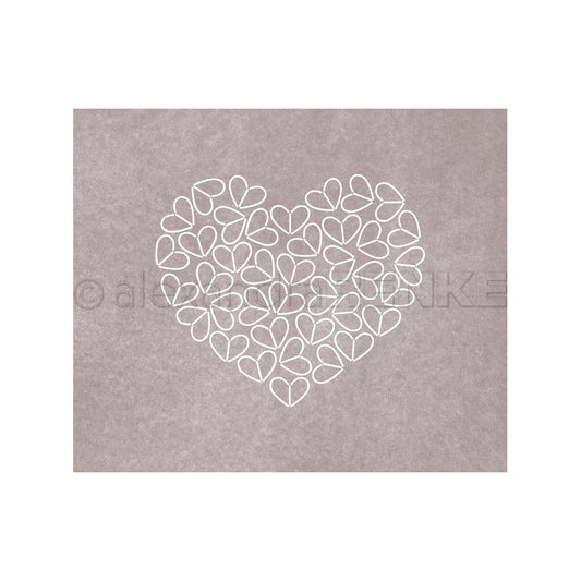 Fustella 'Negative heart made of little hearts' - D-AR-HZ0043 - A. RENKE