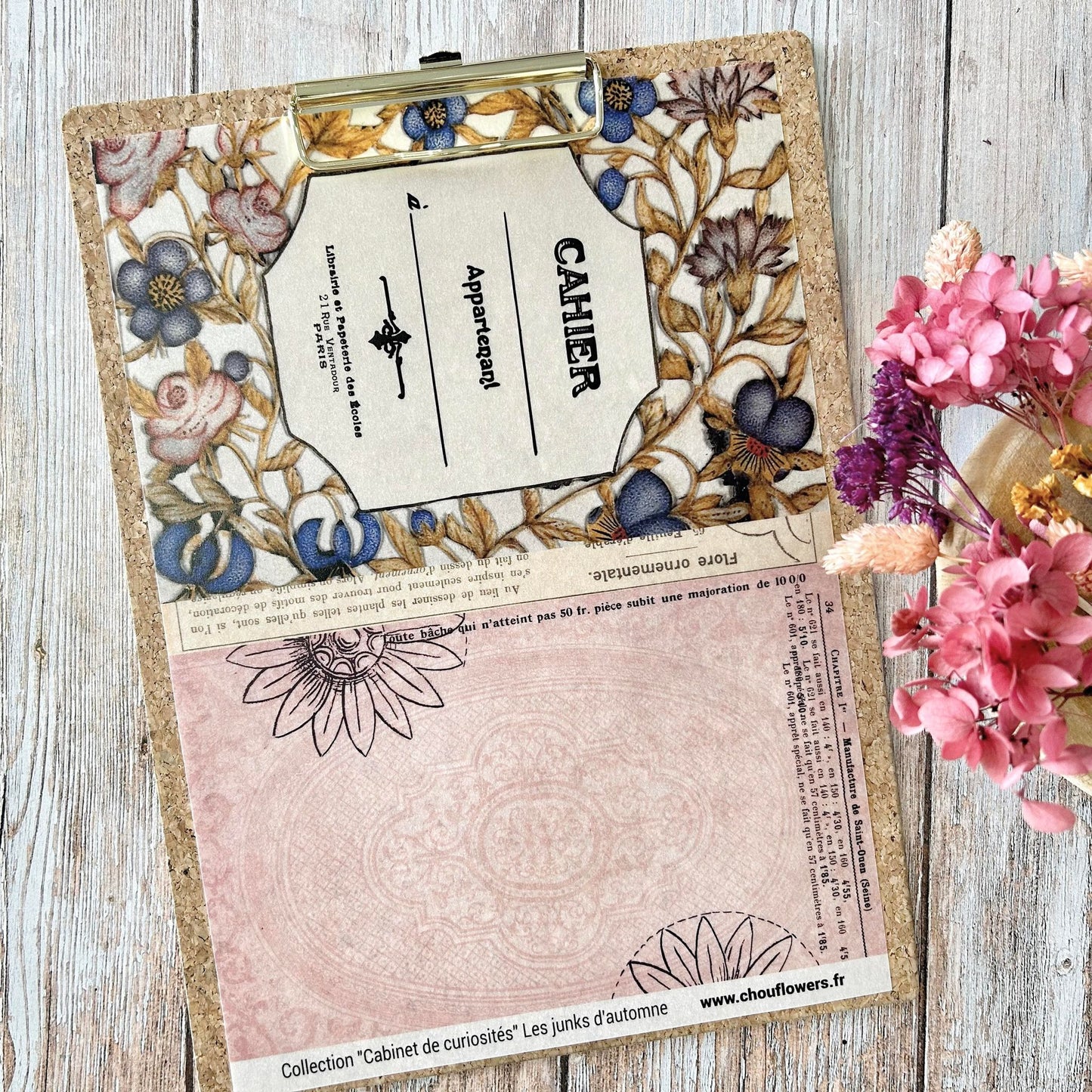 SET CARTE-LES JUNKS D'AUTOMNE CABINET DE CURIOSITES - CAB134 - CHOU & FLOWERS