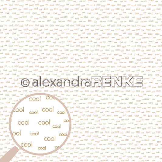 A. RENKE - Carta 'Cool typo small' 10.2170