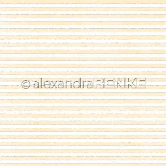 A. RENKE - Carta  'Stripes Yellow' 10.2290