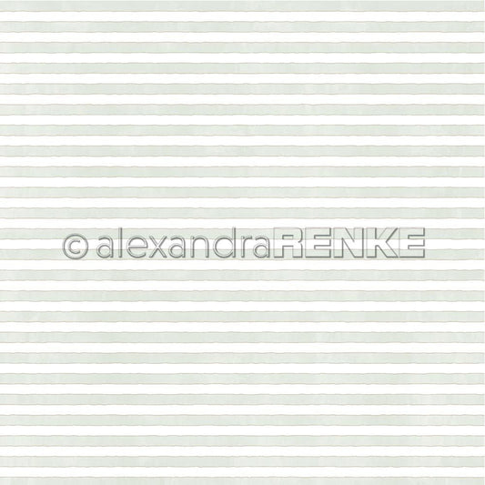 A. RENKE - Carta  'Stripes Mint' 10.2291