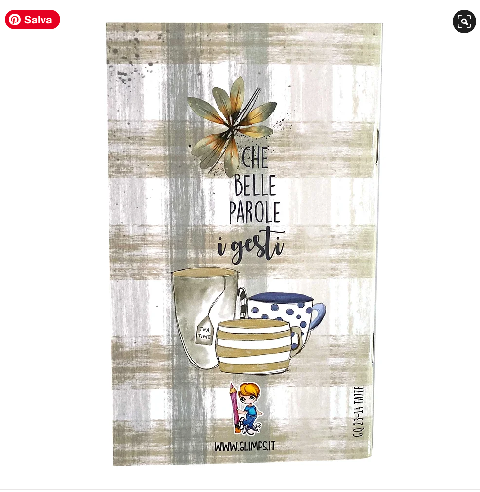 QUADERNETTI "TAZZE " GQ 23-14 - GLIMPS