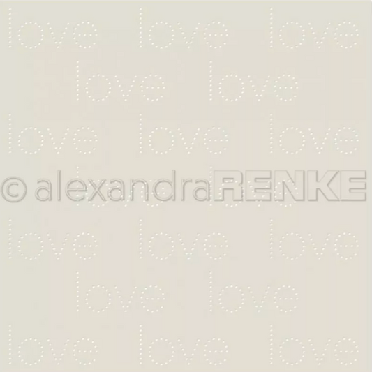 Stencil 'LOVE' - ST-AR-Ty0010- A.RENKE