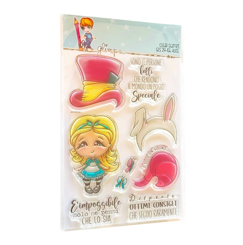 Set Timbri "ALICE"- GCS 24-156 - GLIMPS