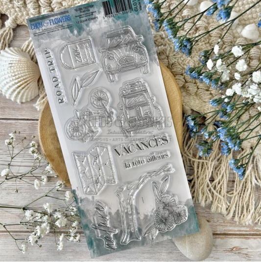 SET TIMBRI CLEAR - ROAD TRIP - GLO108 - CHOU & FLOWERS