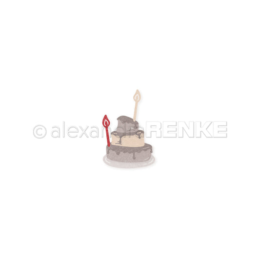 Set Fustelle 'Cake with candles' - D-AR-Ba248 - A. RENKE