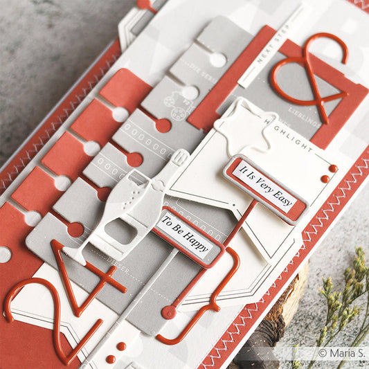 Set Fustelle 'Layered Labels Square' -D-AR-Ba0567 - A.RENKE