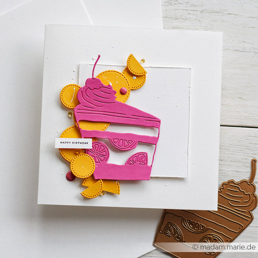 Fustella "Large Cake Slice" -D-AR-Ba0583 - A.RENKE