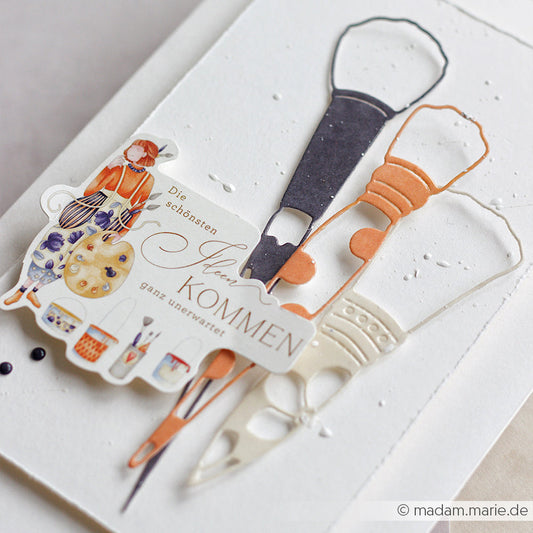 Fustella "Outline Brush 3" -D-AR-Ba0589 - A.RENKE