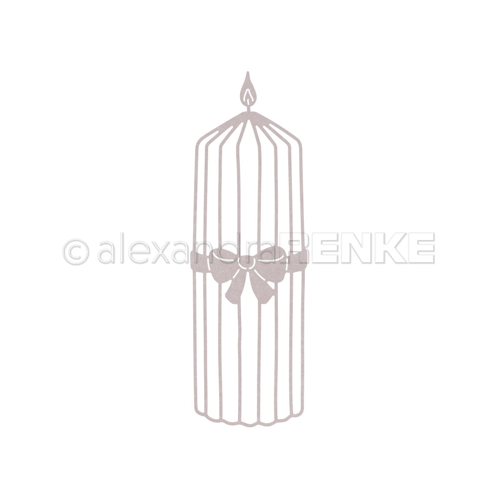 Fustella "Large Outline Candle"- D-AR-Ba0673- A.RENKE