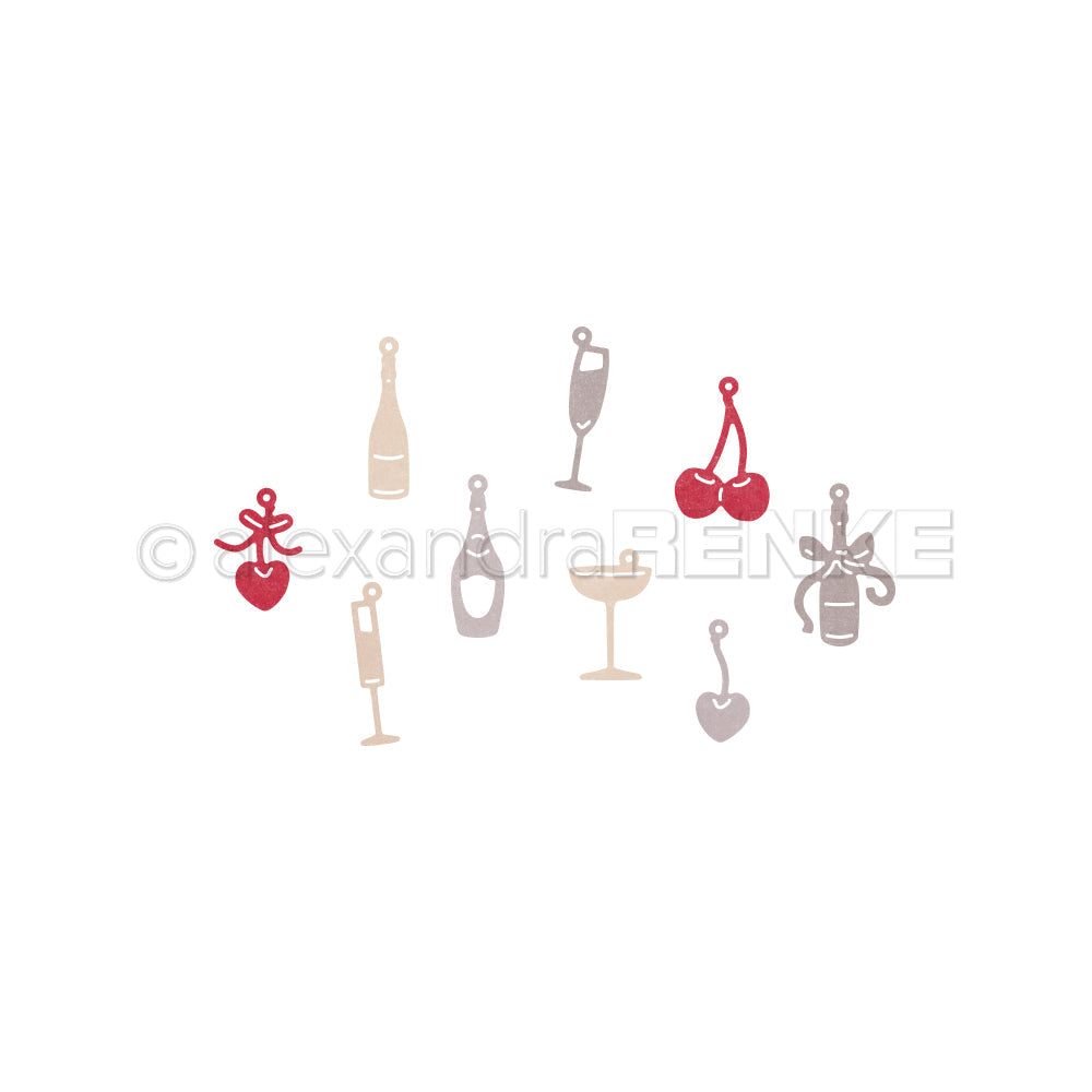 Set Fustelle "Happy Drinks Pendant"- D-AR-Ba0677- A.RENKE