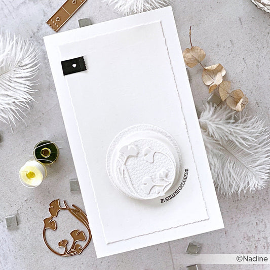 Fustella 'Ginkgo wreath smallt' - D-AR-FL0217 - A.RENKE