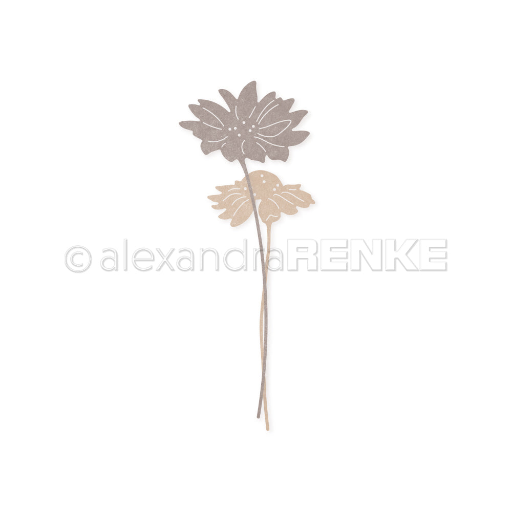 Set Fustelle 'Daisies pair' -D-AR-FL0227 - A.RENKE