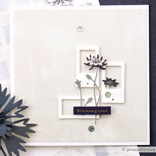 Set Fustelle 'Mini Cornflowers' -D-AR-FL0375 - A.RENKE