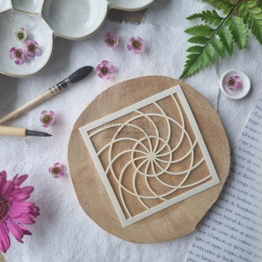 Stencil -TOURBILLON - VIB129 - CHOU & FLOWERS