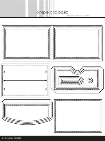 Set Fustelle "Wallet" SBD525- Simple and Basic