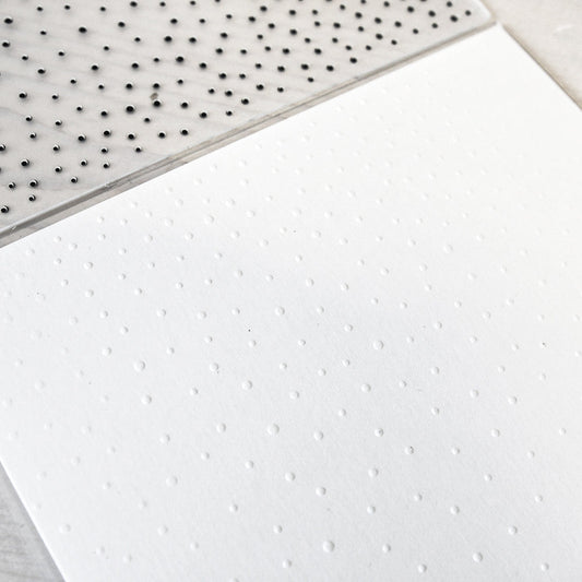 Embossing Folder 'Light snowfall'- EF-AR-W0009- A.RENKE