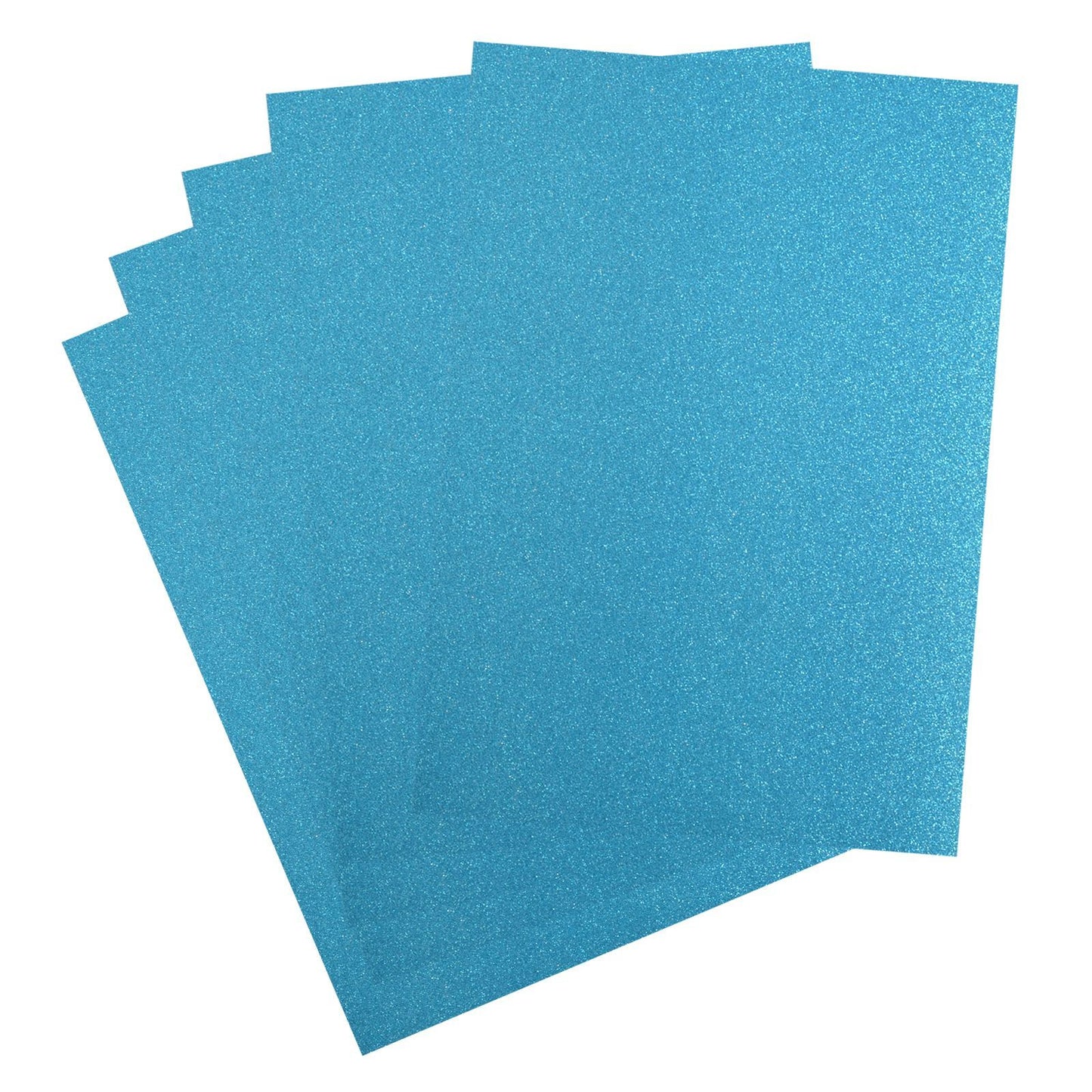 Foglio Carta glitterata TURQUOISE - 800207 014 - Florence