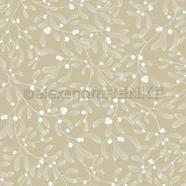 Design Paper 'Misteln auf Aschgrün' A. RENKE