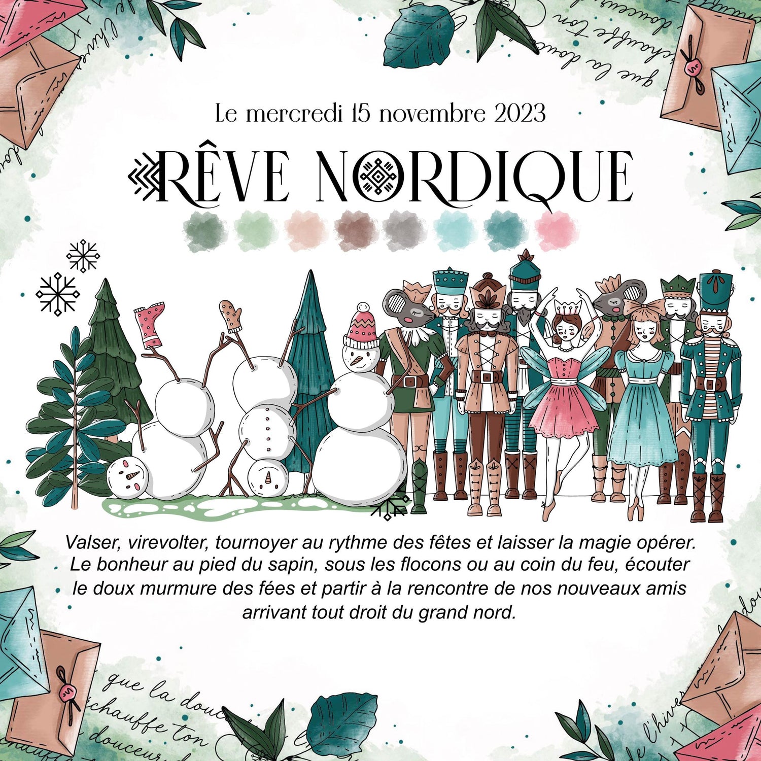 CHOU & FLOWERS - RÊVE NORDIQUE