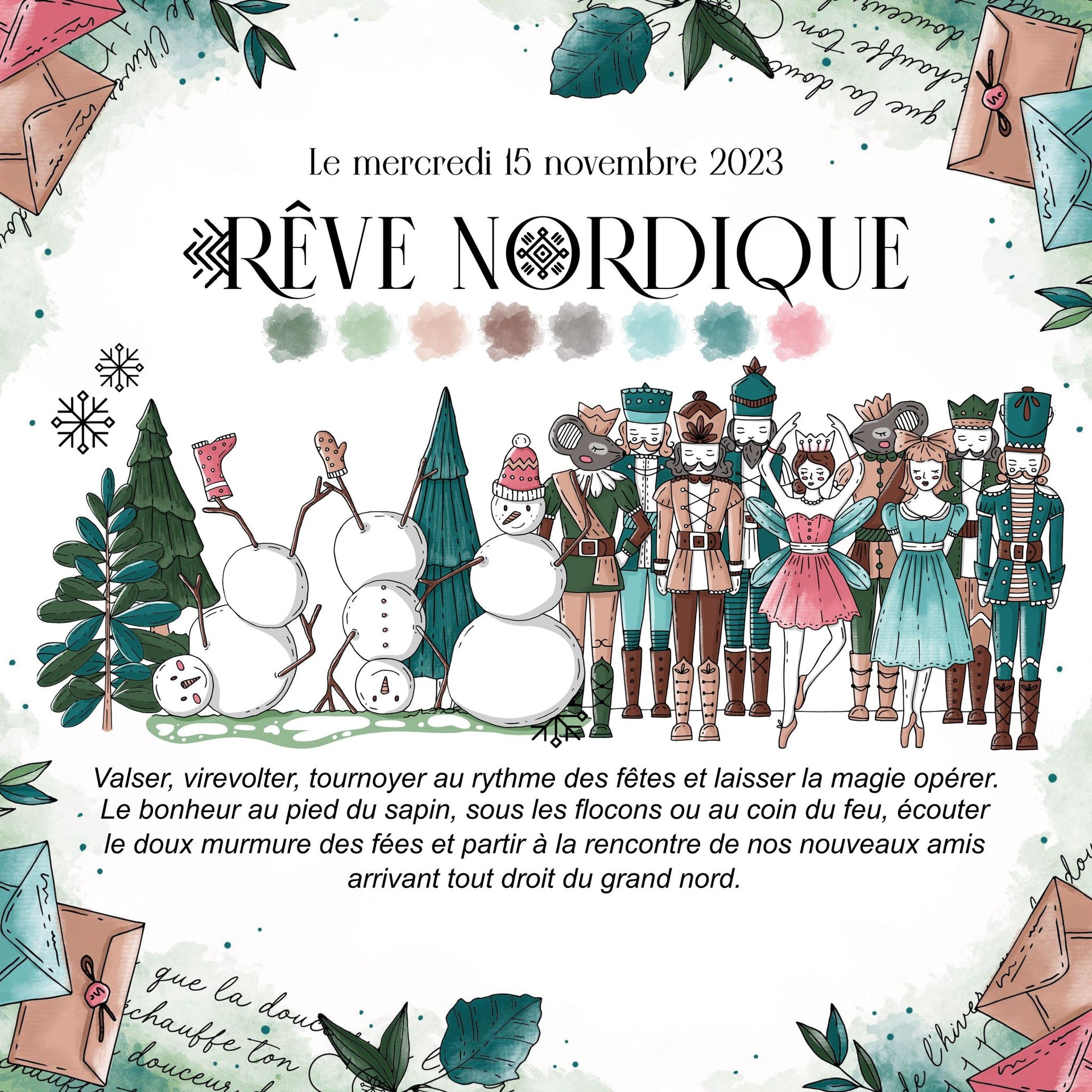 CHOU & FLOWERS - RÊVE NORDIQUE