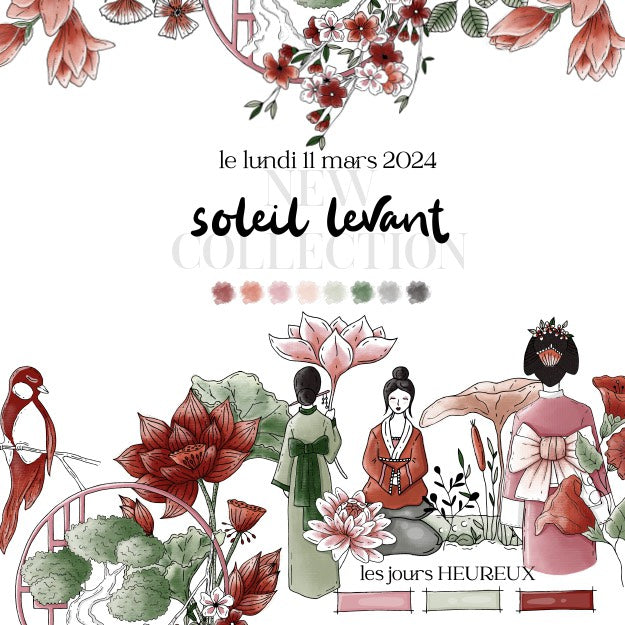 CHOU & FLOWERS - SOLEIL LEVANT