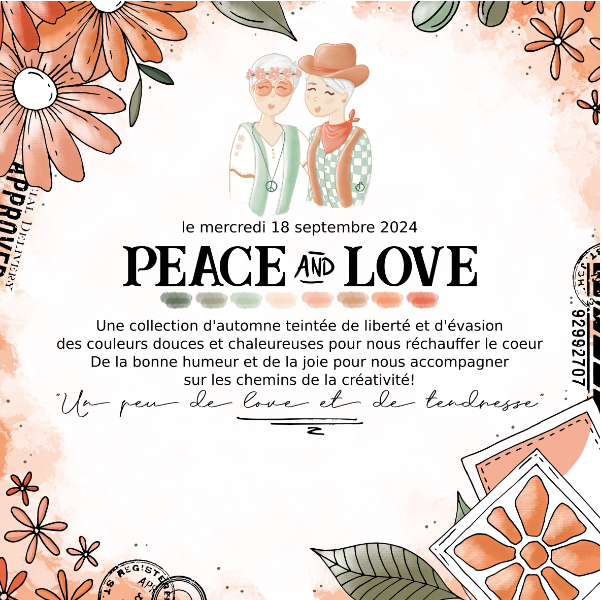 CHOU & FLOWERS - PEACE AND LOVE