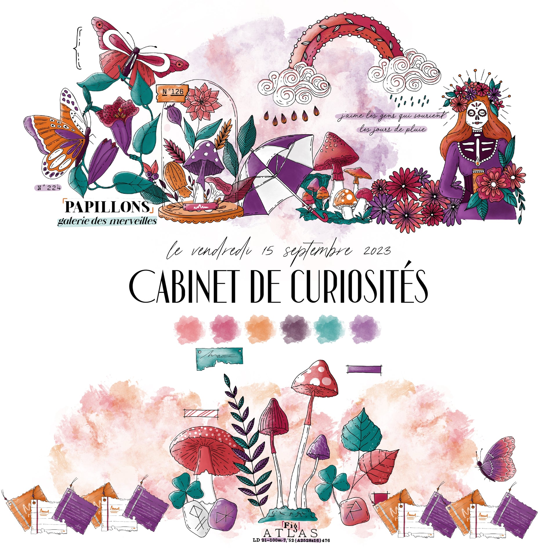 CHOU & FLOWERS - CABINET DE CURIOSITES