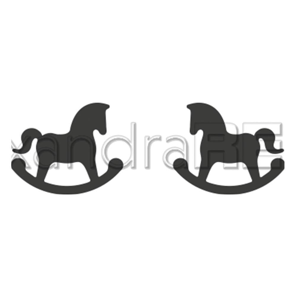 Set Fustelle " Rocking Horse couple"- D-AR-w0068 - A.RENKE