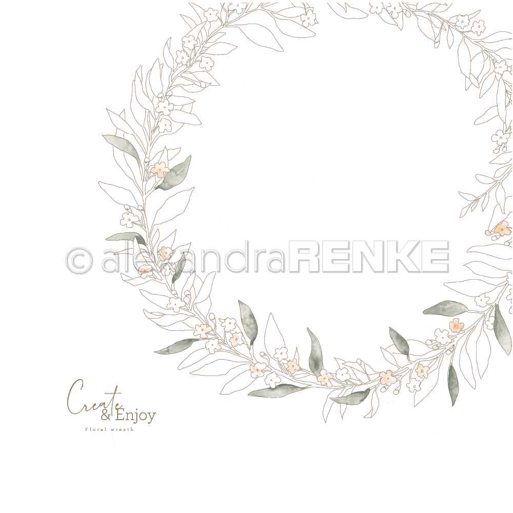 A. RENKE - Paper 'Create &amp; Enjoy olive wreath' 10.1166