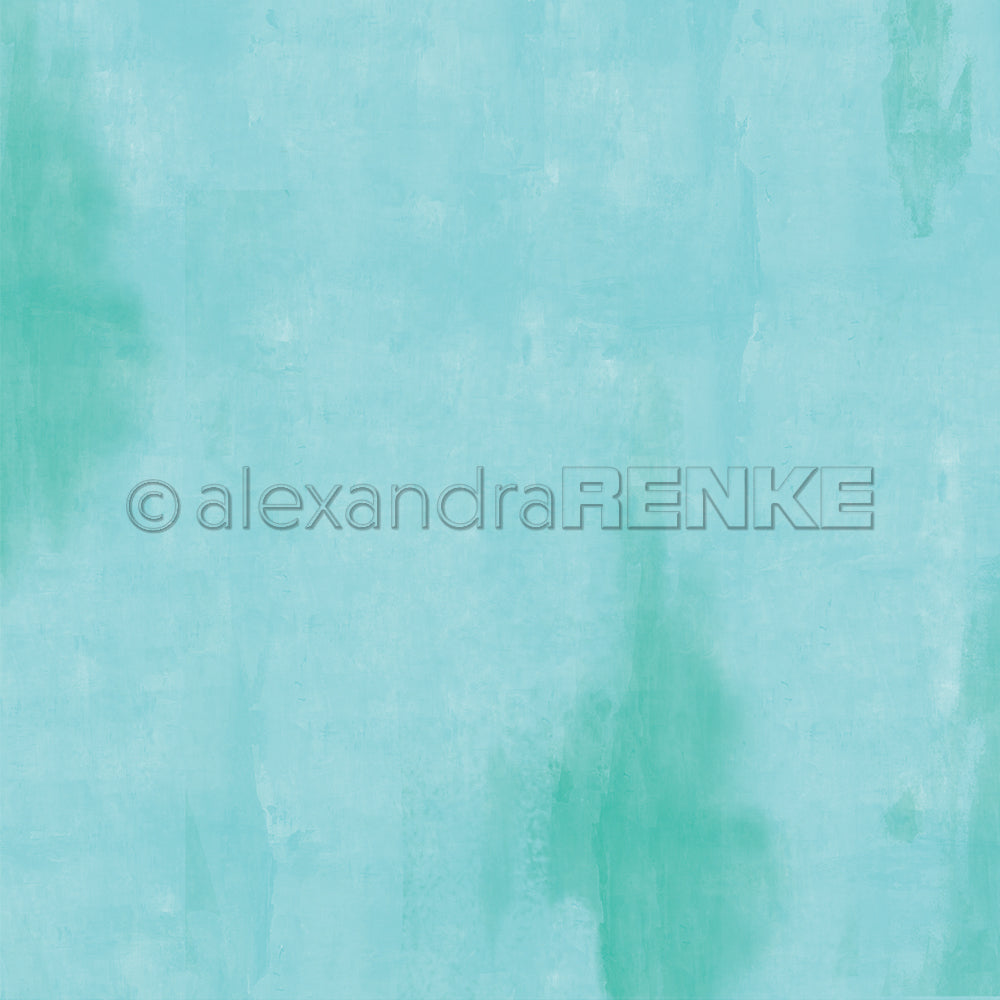 A.RENKE - Carta  'Autumn calm turquoise' 10.1457