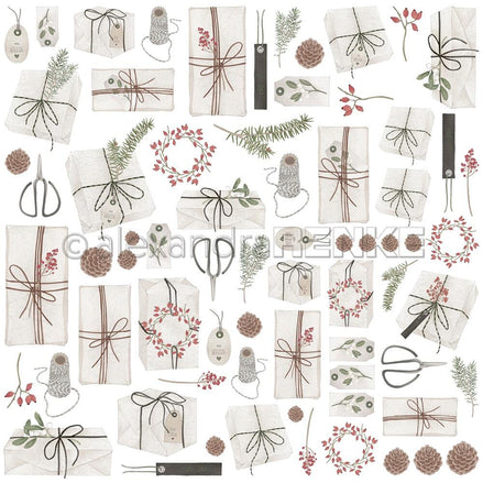 A.RENKE - Paper "Gift Sheet with Decorations" - 10.2409
