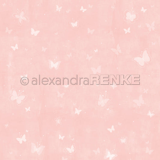 A.RENKE - Carta "Artist Butterflies Petal Pink" 10.2773