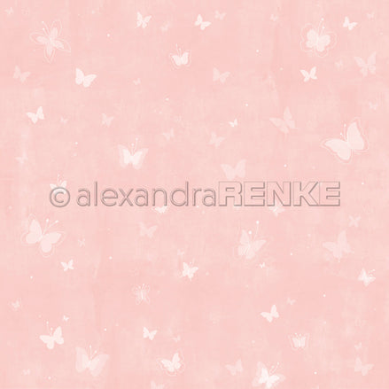 A.RENKE - Carta "Artist Butterflies Petal Pink" 10.2773